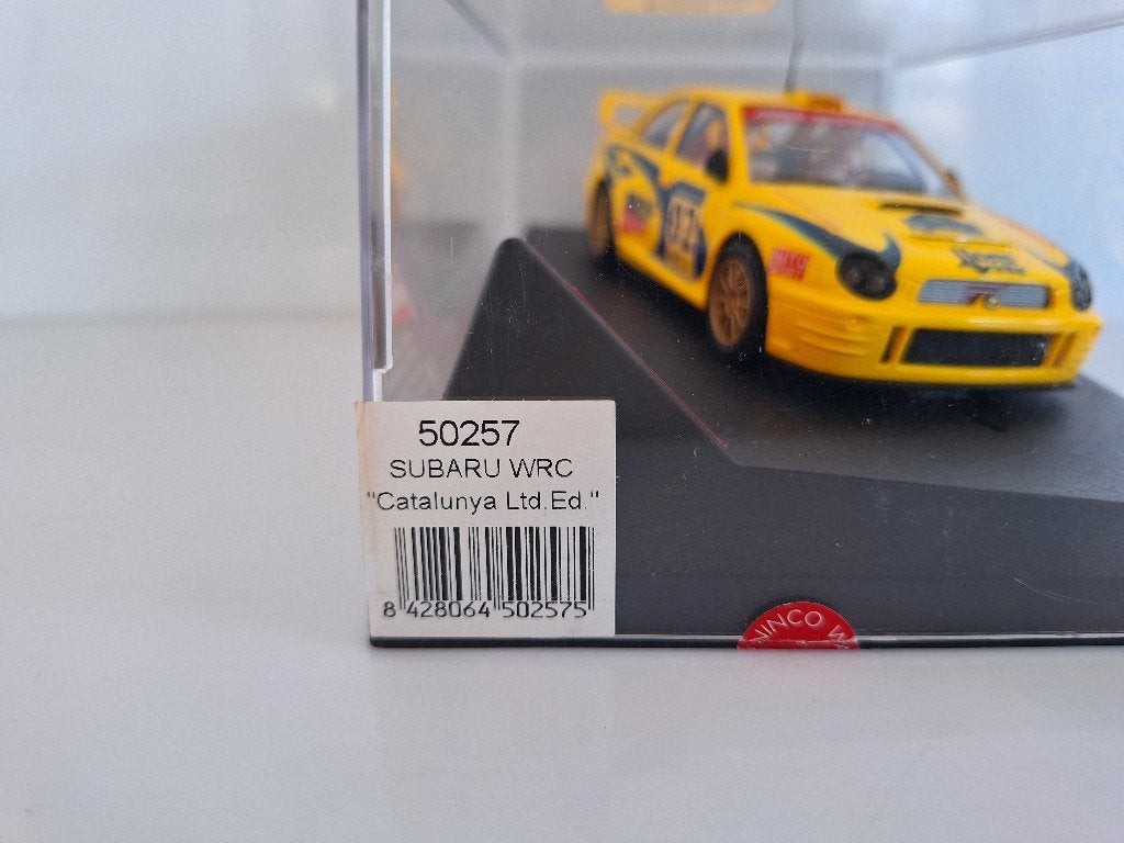 Ninco 50257 Subaru WRC 4 Wheel Drive "#2 Catalunya" Limited, Overige merken, Racebaan, Ninco, Ninco