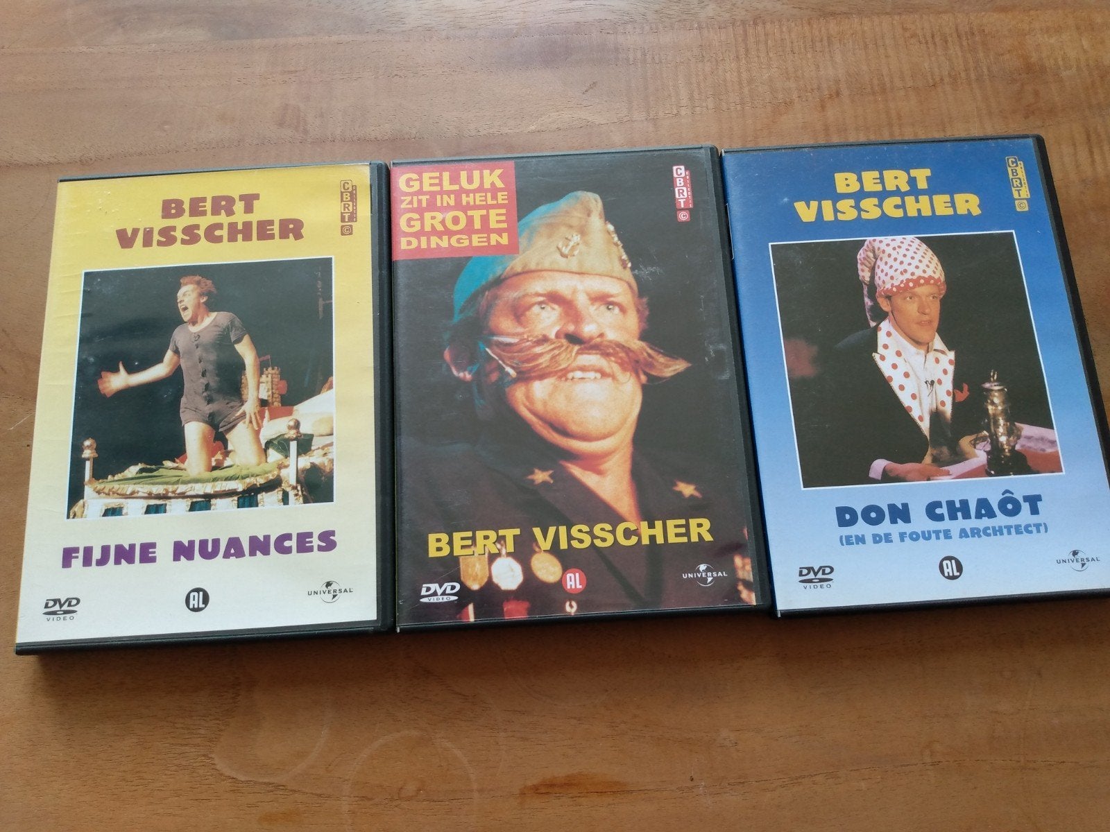 Bert Visscher dvds, Cd's en Dvd's, Alle leeftijden, Ophalen of Verzenden, Zo goed als nieuw, Stand-up of Theatershow