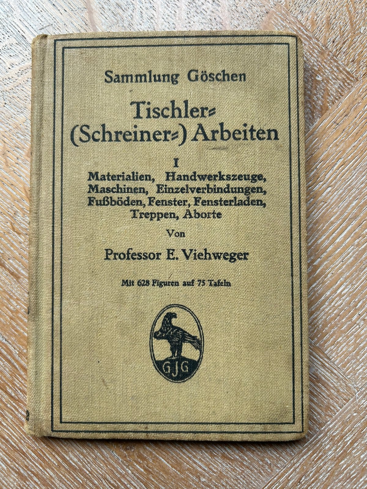 Antiek timmermans handboekje 1914, Antiek en Kunst, Ophalen of Verzenden
