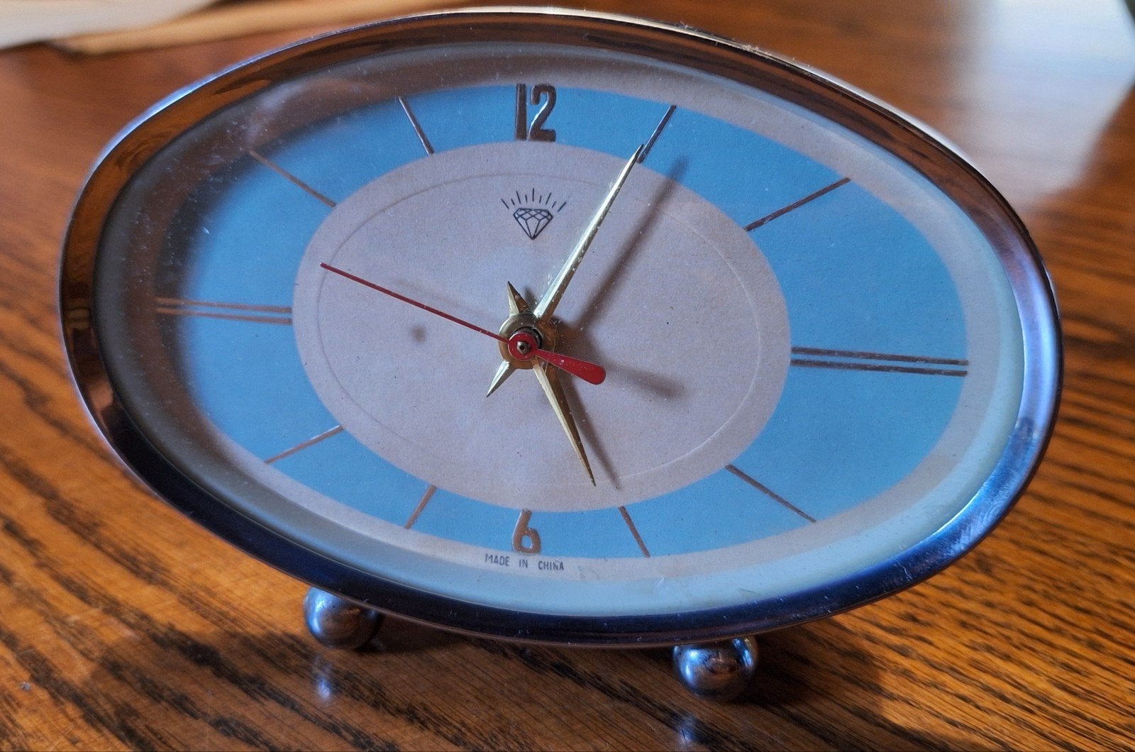 vintage jaren zestig wekker  met afloop functie, Ophalen of Verzenden