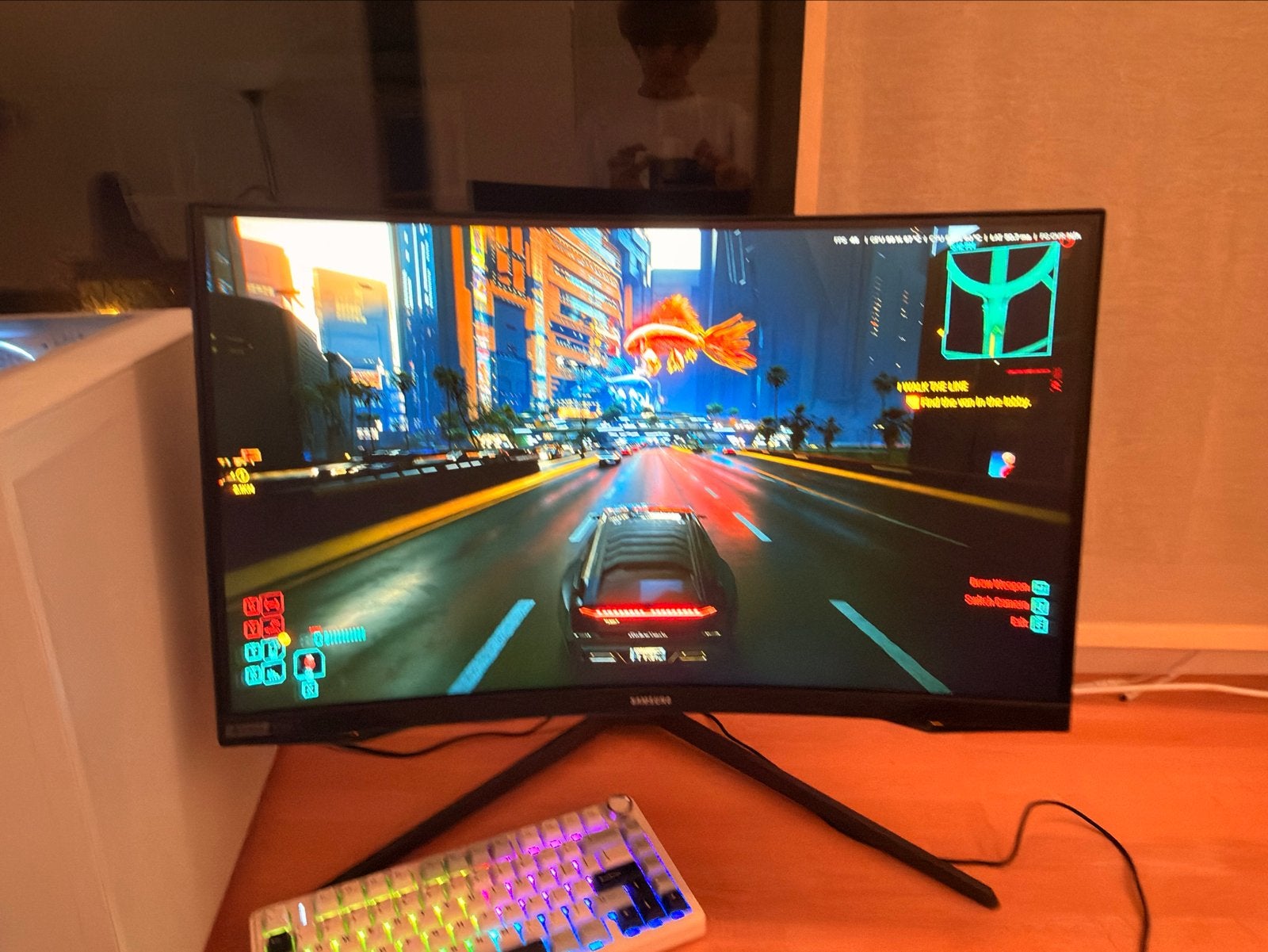 Samsung Odyssey G7 27' curved - 240hz, Computers en Software, Zo goed als nieuw, Overige typen, 1 tot 2 ms, Quad HD (2K)