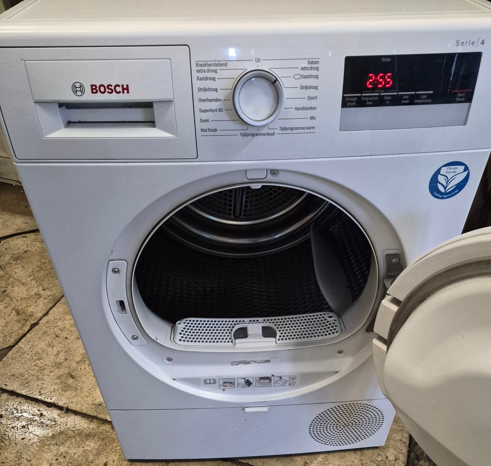 Foto 3 van Bosch serie 4 warmtepompdroger A ++ ,8kg