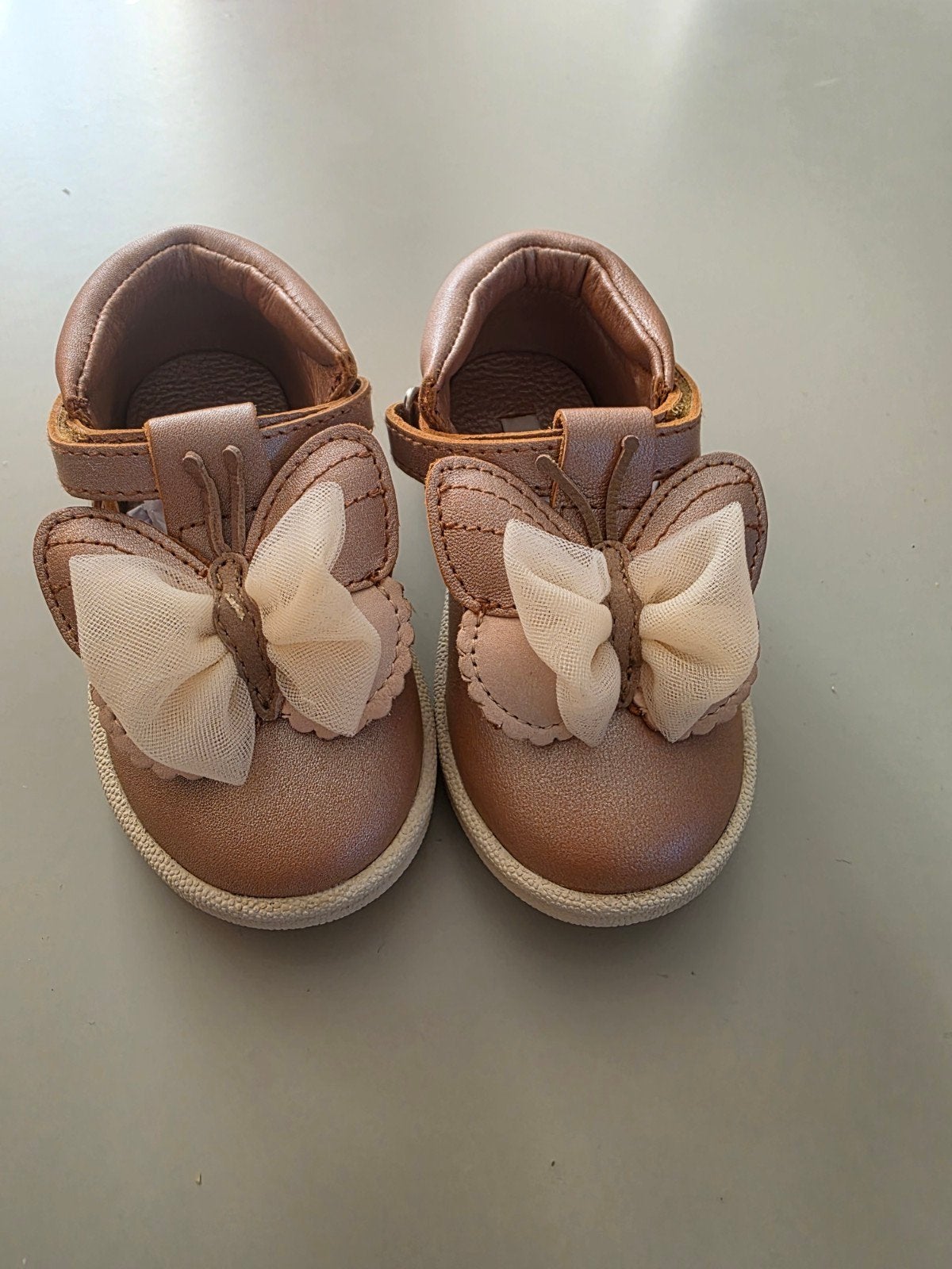 Donsje Vlindy Shoes Clay Metallic Leather maat 21, Schoentjes, Meisje, Nieuw, Donsje Amsterdam