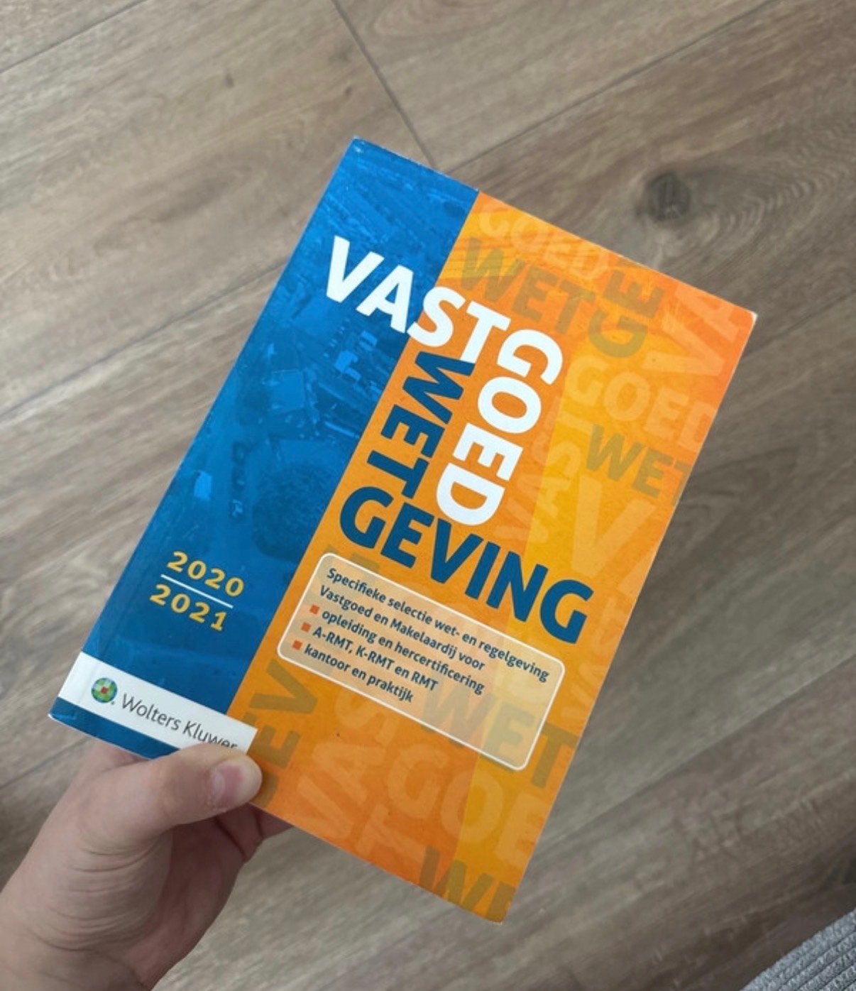 Vastgoed Wetgeving 2020-2021 - Wolters Kluwer, Ophalen of Verzenden, Gamma, Gelezen, HBO