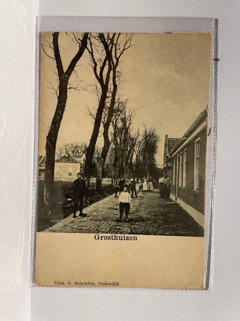 Grosthuizen, Verzenden, Voor 1920, Gelopen, Noord-Holland