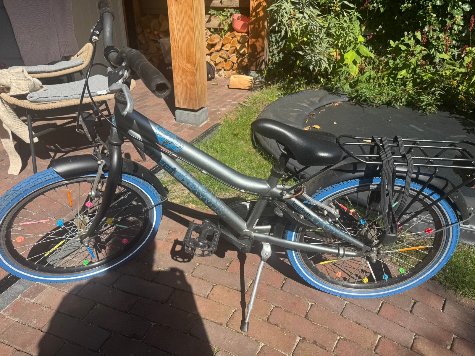 Stoere Loekie streetwise 20 inch fiets, Ophalen, Terugtraprem, 20 inch, Handrem
