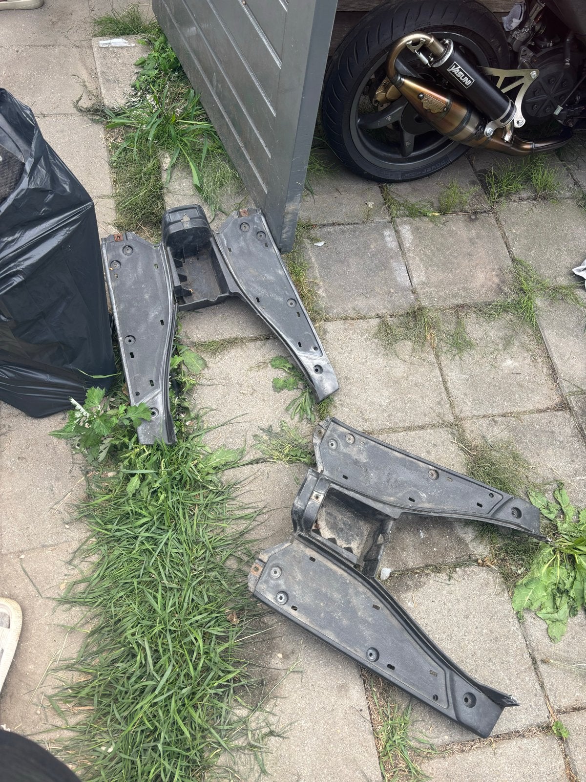 Diverse Aprilia SR50 kappen en carterhelft vario zijde, Ophalen, Gebruikt, Kap, Aprilia