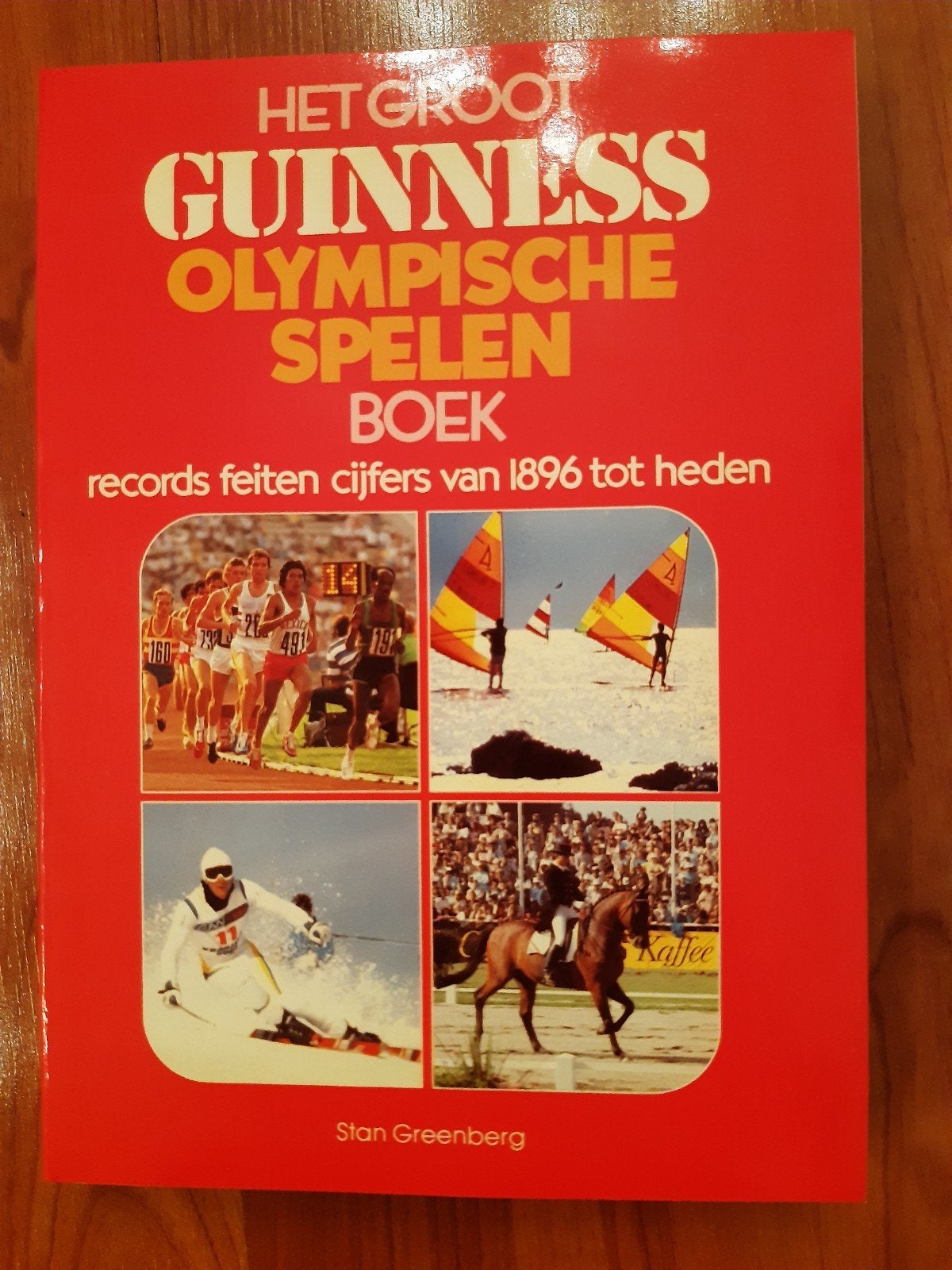 Het Groot Guinness Olympische Spelen Boek van 1896 tot 1984., Guinness Book of Records, Ophalen of Verzenden, Zo goed als nieuw