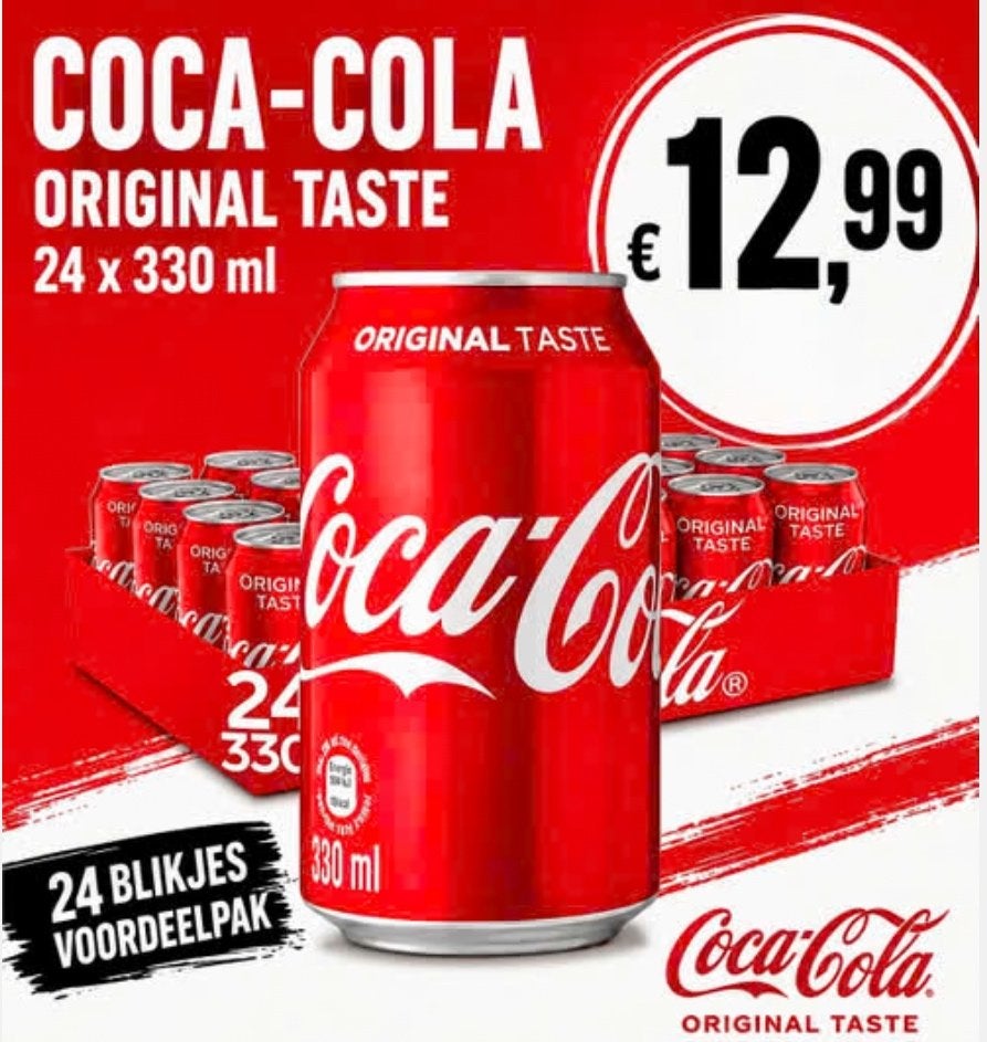 Partijhandel frisdrank/cola/fanta/redbull tray, Ophalen of Verzenden