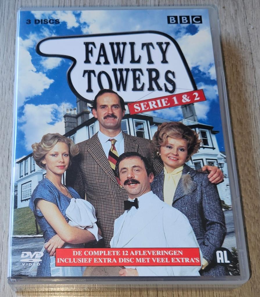 Fawlty Towers - Serie 1 & 2 (DVD Boxset 3 Discs), Alle leeftijden, Boxset, Ophalen of Verzenden, Zo goed als nieuw