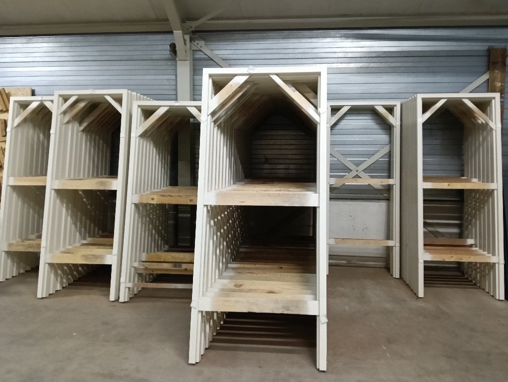 Te koop hardhouten binnendeur kozijnen, Ophalen, Deurkozijn, 225 cm of meer, Nieuw