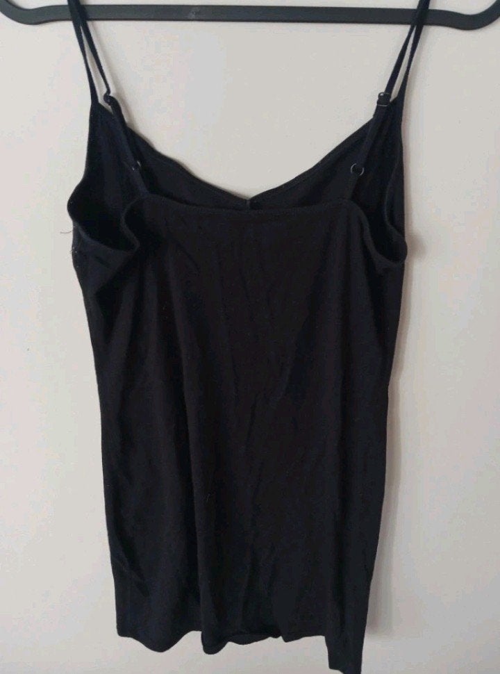 Primark Zwarte Long Line Cami Top Maat 42/44 (L), Kleding | Dames, Primark, Zwart, Maat 42/44 (L), Ophalen of Verzenden