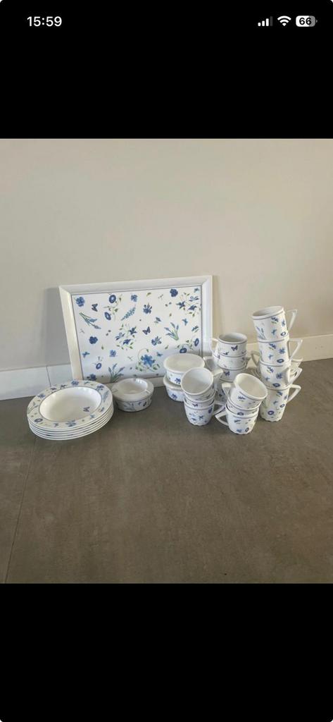 Janneke Brinkman mepal camping servies, Caravans en Kamperen, Kampeeraccessoires, Ophalen of Verzenden, Zo goed als nieuw