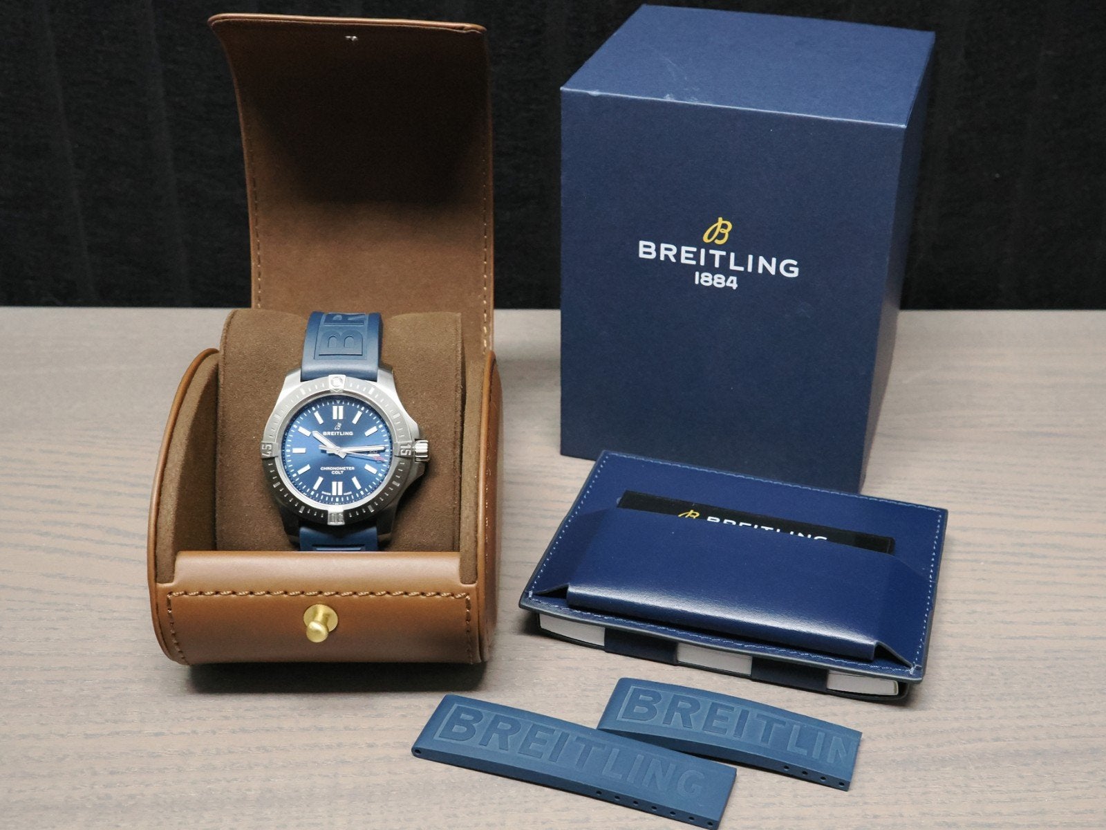 Breitling Chronomat Colt Automatic 44 A17388101C1S1, Staal, Breitling, Polshorloge, Kunststof