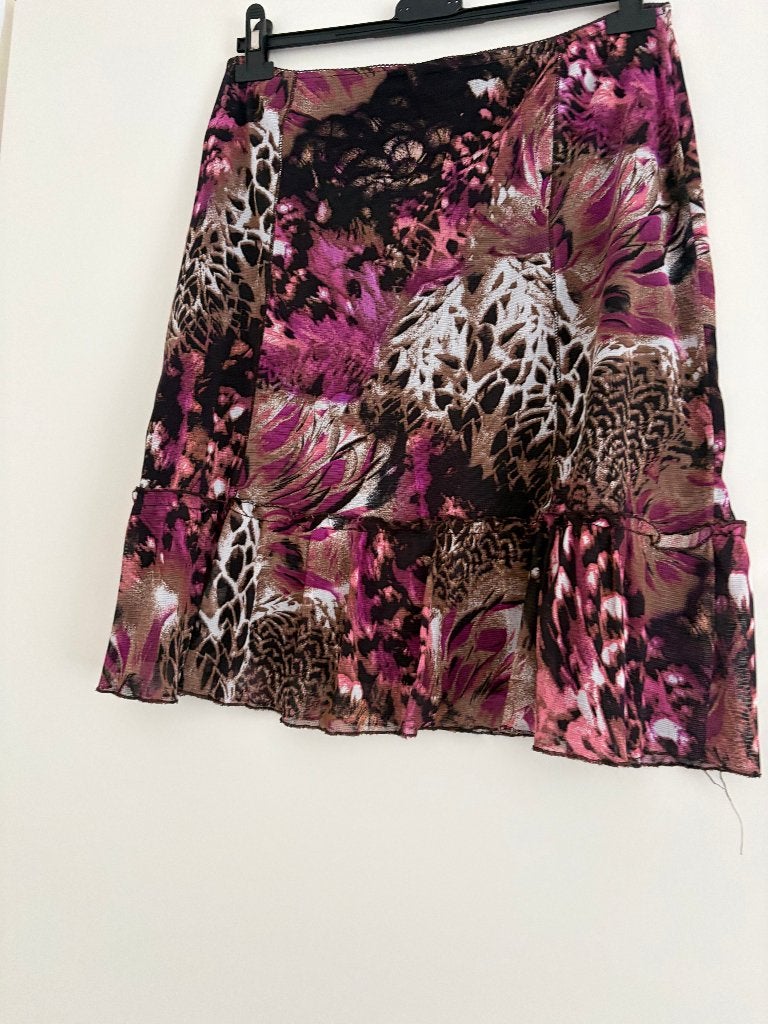 tk:Leuke rok met interessant patroon van Marco Pecci maat XL, Zwart, Maat 46/48 (XL) of groter, Ophalen of Verzenden, Zo goed als nieuw