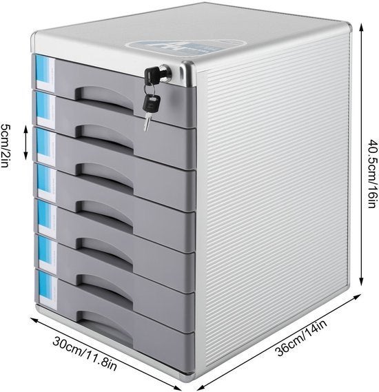 Ladeblok – Ladekast – Archiefkast – Rolcontainer, Corvance B.V., Verzenden, Nieuw, Corvancebol@gmail.com