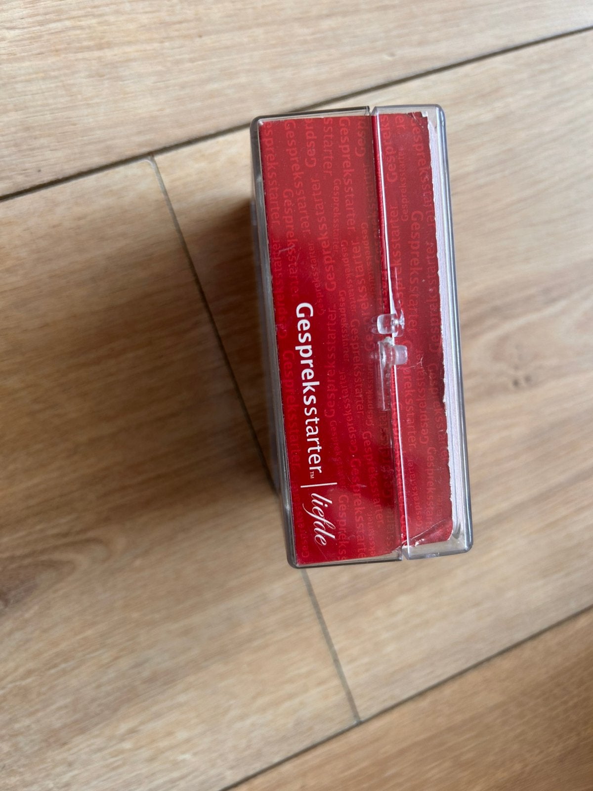 Gespreksstarter kaartjes liefde, Hobby en Vrije tijd, Gezelschapsspellen | Kaartspellen, Ophalen of Verzenden, Gebruikt