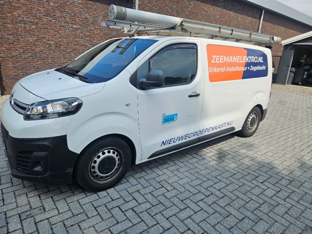 Citroën Jumpy GB M 1.6 Bluehdi 95PK 3-zits 2019 Wit, Auto's, Voorwielaandrijving, Euro 6, Citroën, Wit