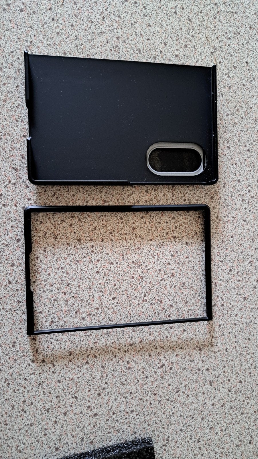 Galaxy z fold 8 zwart hoesje, Ophalen of Verzenden, Nieuw