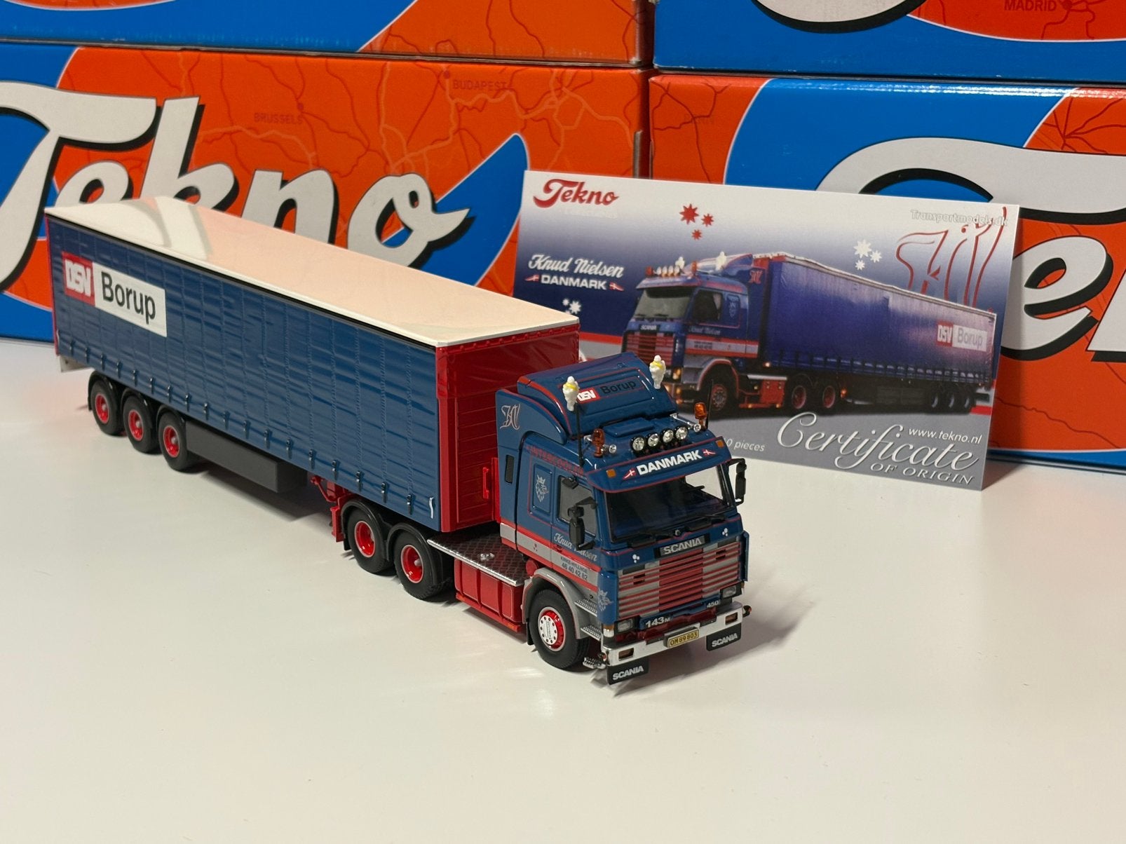 Tekno Knud Nielsen, Ophalen of Verzenden, Zo goed als nieuw, Bus of Vrachtwagen, Tekno