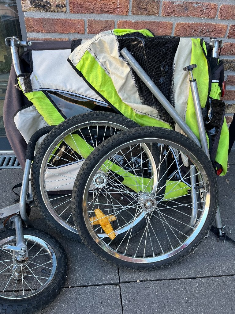 Fietskar, Ophalen, Gebruikt, Kinderkar, Opvouwbaar