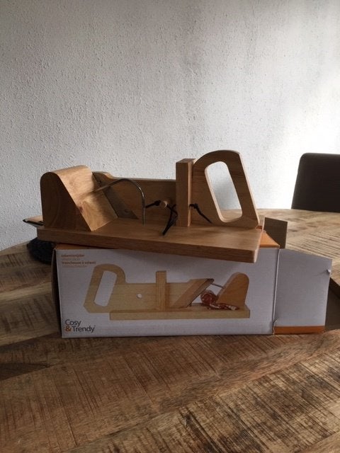 houten kaas of vlees snijder nieuw, Hout, Nieuw, Ophalen of Verzenden, Snijmachine