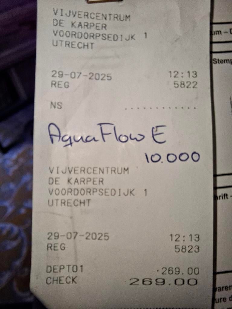 Te koop aangeboden vijverpomp 10000 liter per uur, Ophalen of Verzenden, Vijverpomp