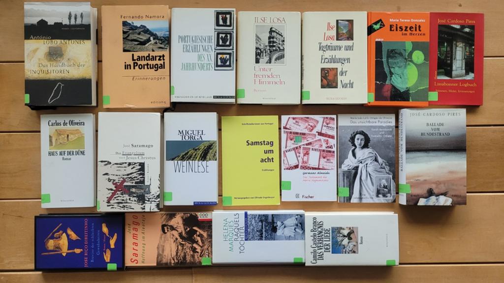 Sammlung von 18 deutschsprachigen Büchern, Ophalen of Verzenden, Zo goed als nieuw, Diverse Portugese en Duitse auteurs, Fictie