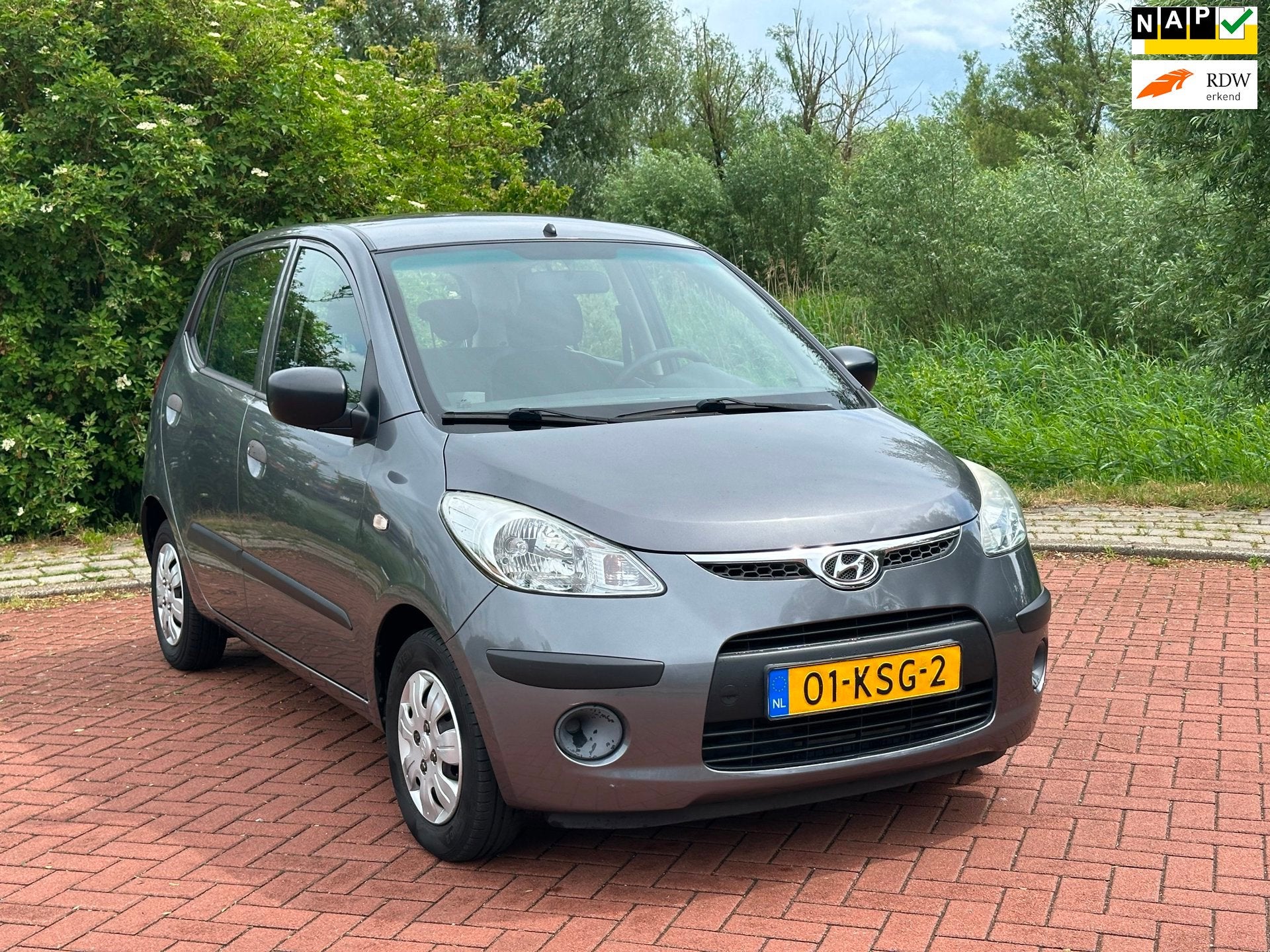 Hyundai I10 1.1 Active Cool AIRCO/NAP/46DKM, Auto's, Voorwielaandrijving, Dealer onderhouden, Gebruikt, 31 €/maand