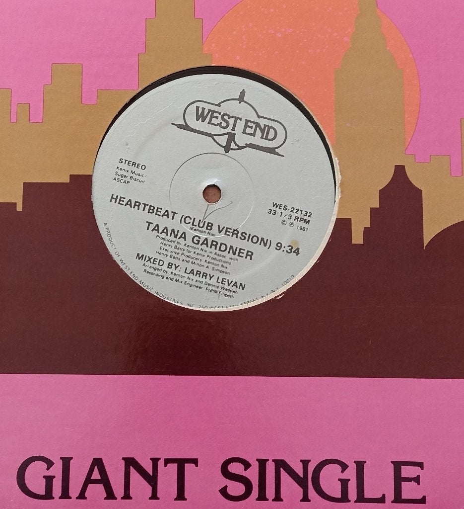 12'' Taana Gardner - Heartbeat, Ophalen of Verzenden, Gebruikt, 12 inch