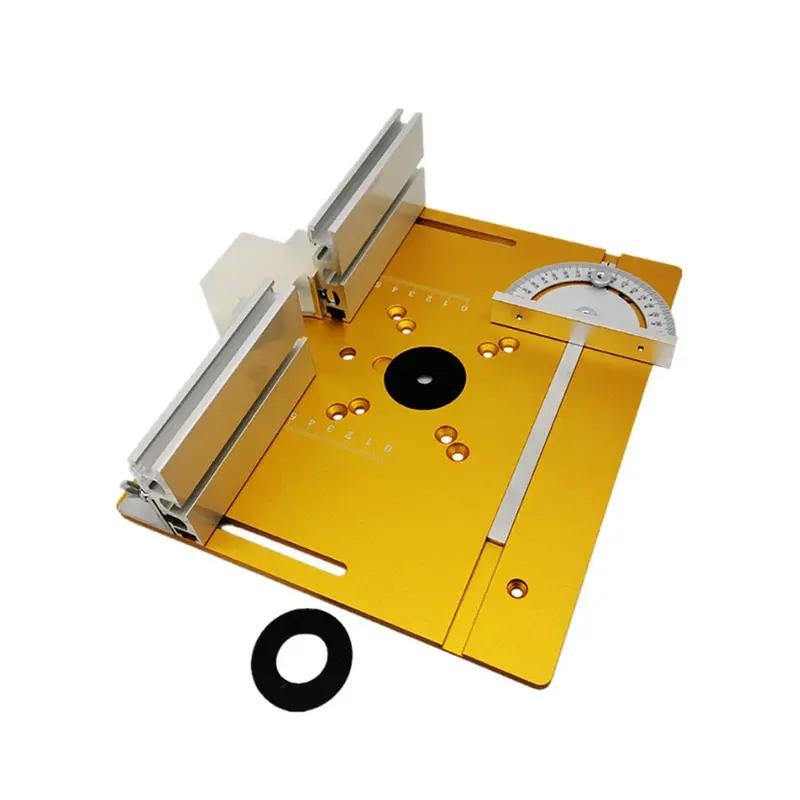 Bovenfrees Inlegplaat+Geleider+Verstekgeleider Nieuw!!!, Doe-het-zelf en Verbouw, Ophalen of Verzenden, Nieuw, Elektrisch, Overige soorten