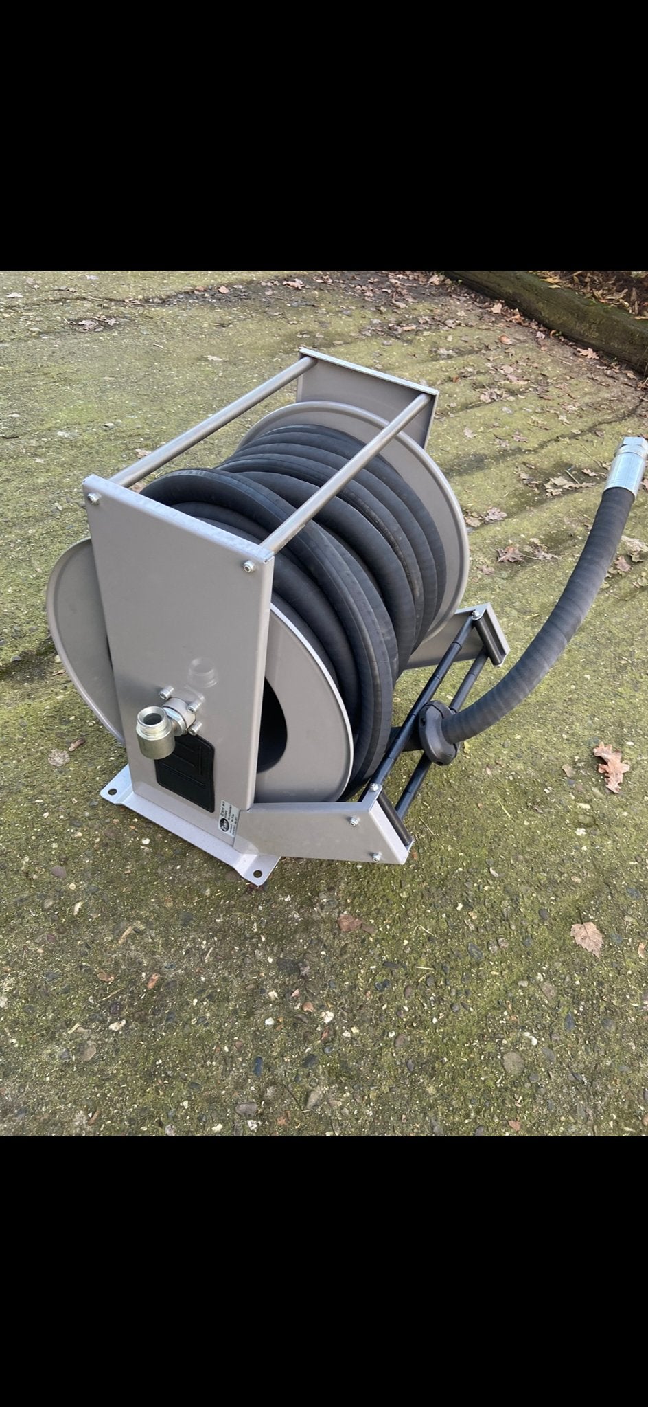 Automatische slanghaspel, Ophalen