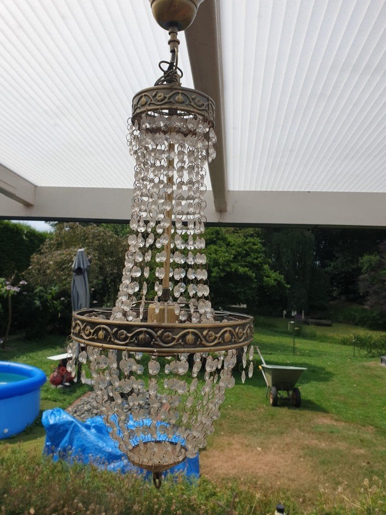 Antieke lamp, Antiek en Kunst, Ophalen