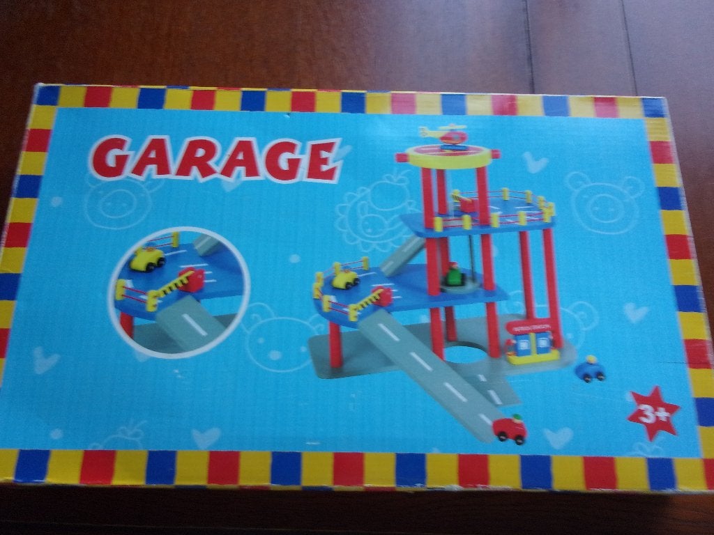 Houten GARAGE, NIEUW in de doos, geheel compleet, Ophalen of Verzenden, Nieuw, Overige typen