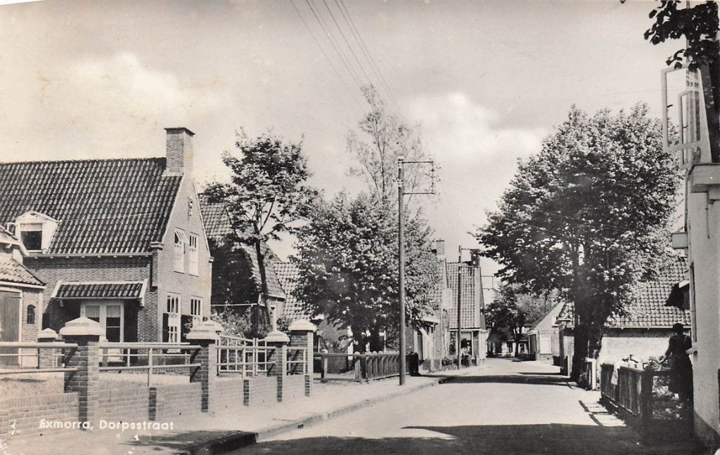 703-167-049 Exmorra Dorpsstraat, Verzenden, Voor 1920, Friesland