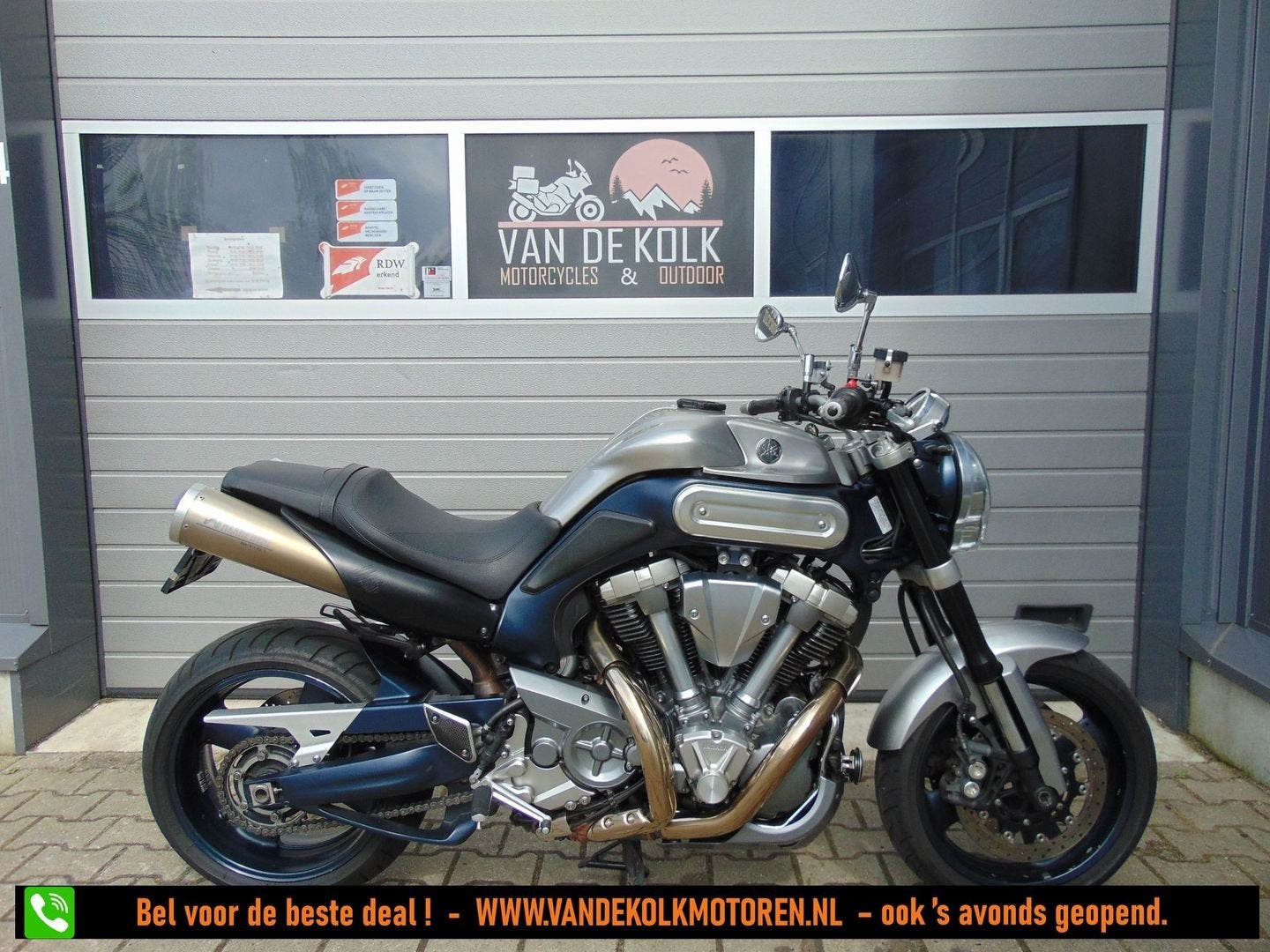 YAMAHA MT 01 (bj 2008) Akrapovic - NL motor., 2 cilinders, Bedrijf, Onbekend, Meer dan 35 kW
