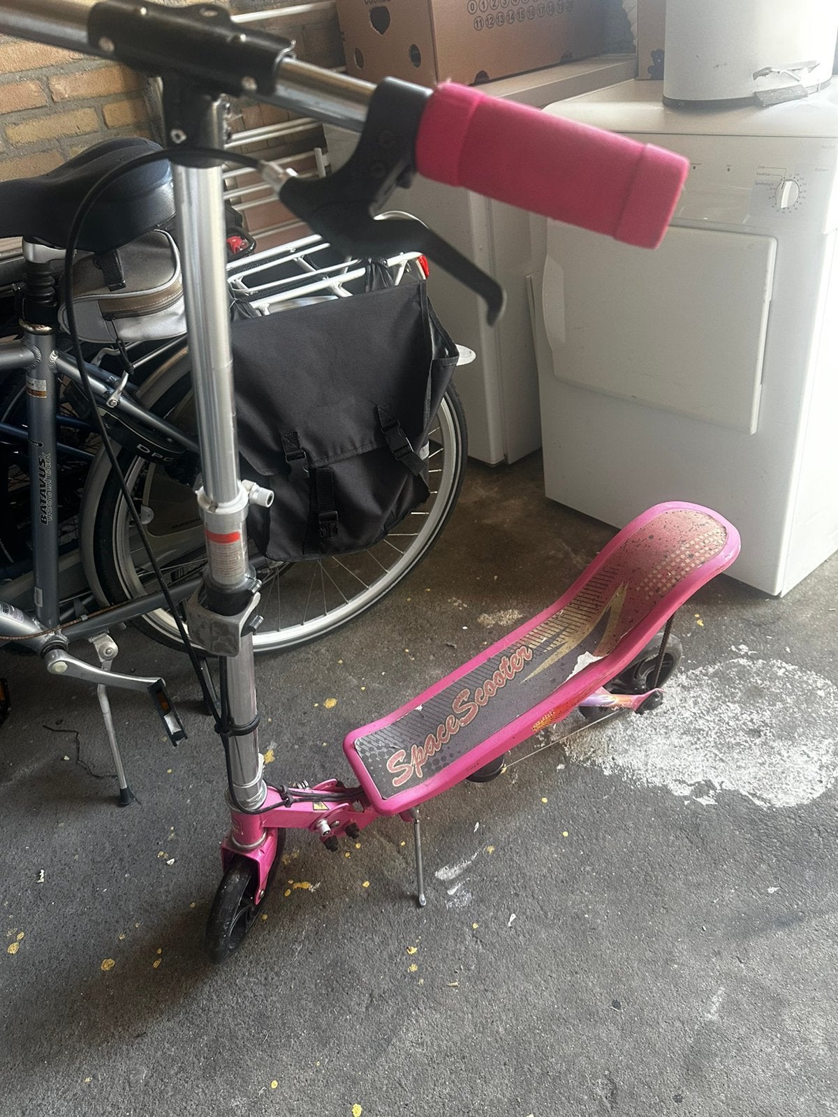 space scooter roze, Fietsen en Brommers, Ophalen, Gebruikt