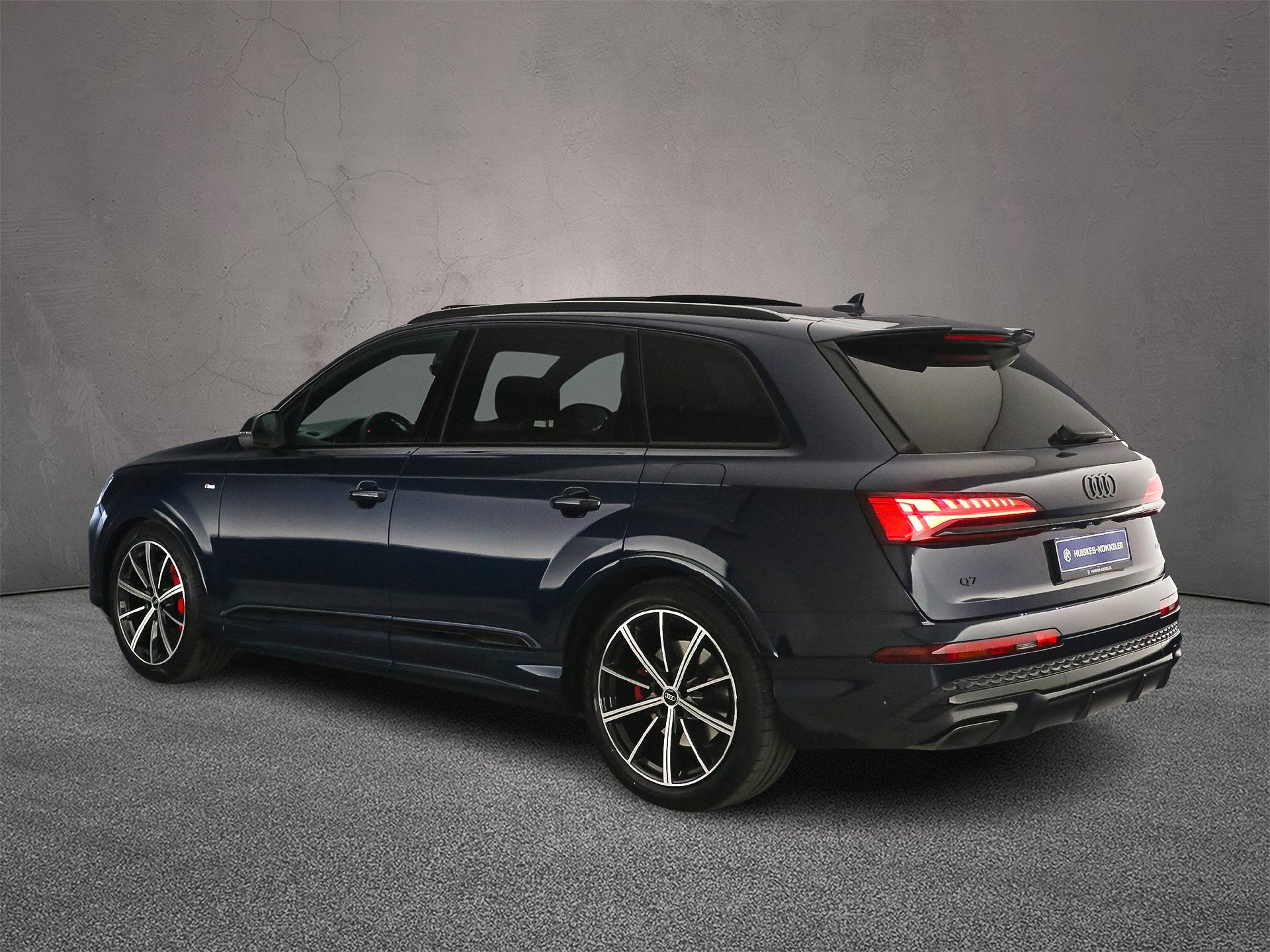 Audi Q7, Auto's, Automaat, Euro 6, Blauw, 2800 kg