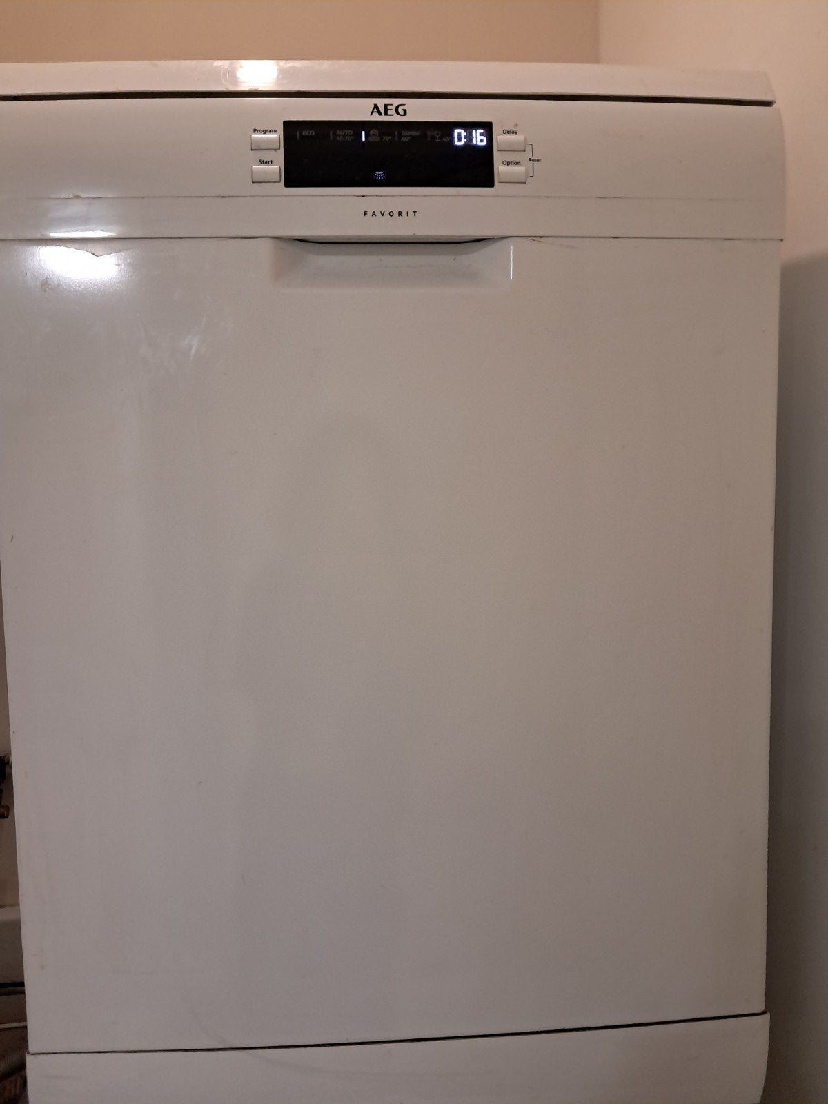 AEG Favorit Vrijstaande Vaatwasser, Witgoed en Apparatuur, Vaatwasmachines, Gebruikt, 60 cm of meer, Ophalen of Verzenden, 85 tot 90 cm