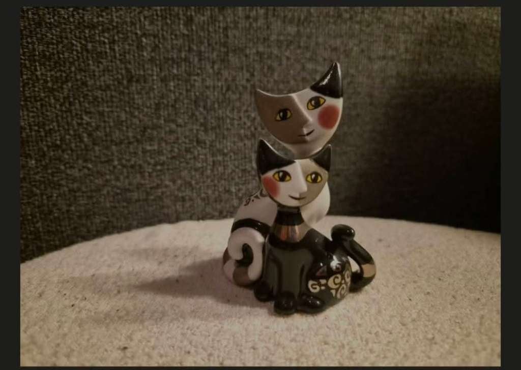 Goebel Rosina Wachtmeister Kattenbeeldje - Twee Katten, Verzamelen, Ophalen of Verzenden, Zo goed als nieuw, Dier