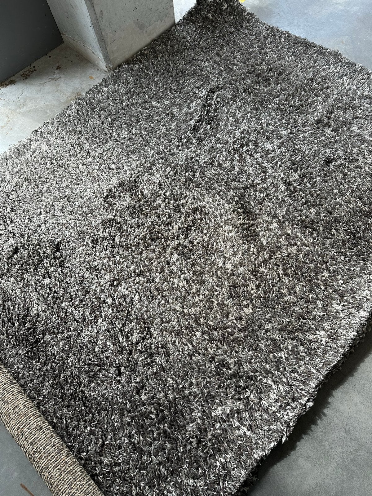 IKEA PERSBY Vloerkleed - Grijs, 160x230 cm, Ophalen, Gebruikt, 150 tot 200 cm, 200 cm of meer