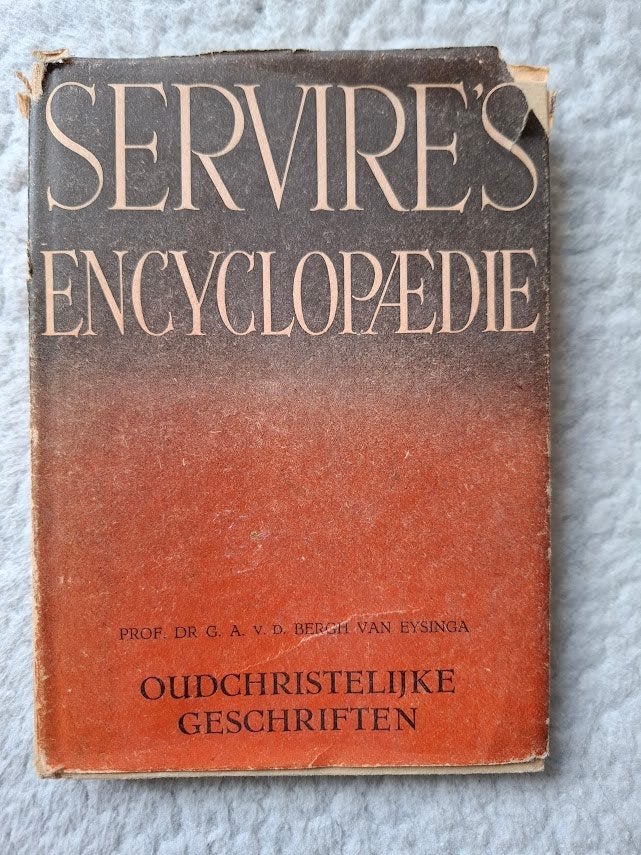 Van den Bergh van Eysinga - Oudchristelijke geschriften, Ophalen of Verzenden, Gelezen, Van den Bergh van Eysinga