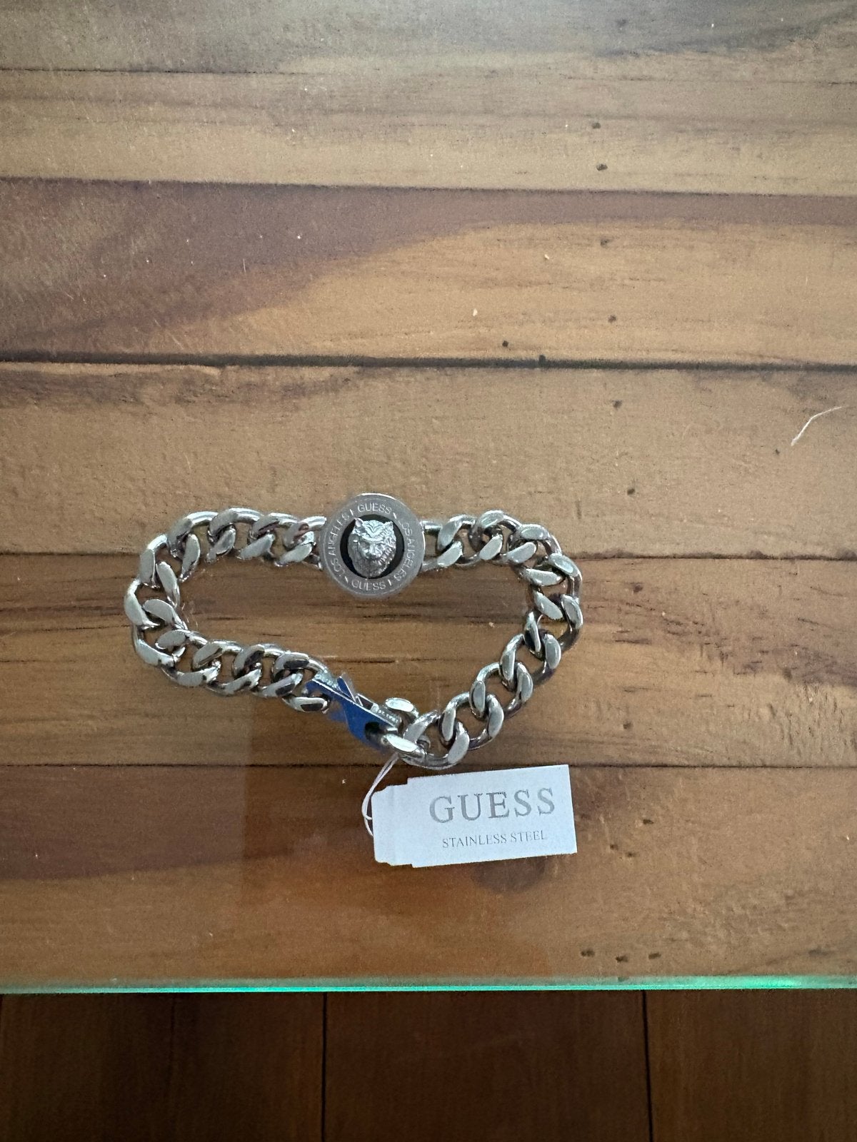 Guess dames armband nieuw stainless steel, Staal, Nieuw, Ophalen of Verzenden, Met bedels of kralen