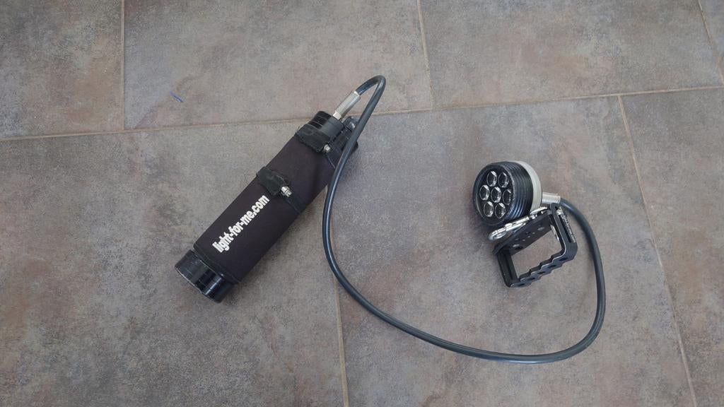 Duiklamp Light-for-me kabellamp, Ophalen of Verzenden, Gebruikt, Duiklamp