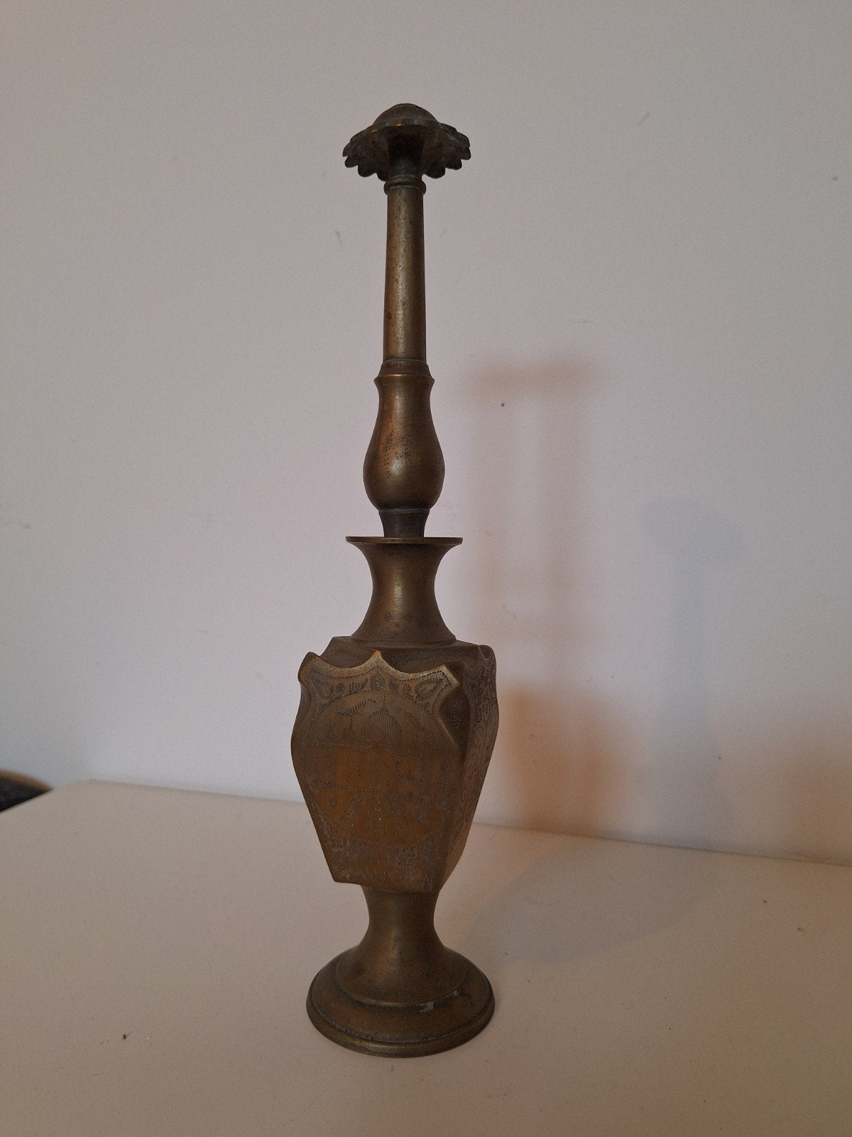 antieke of vintage messing rozenwatersproeier, Ophalen of Verzenden