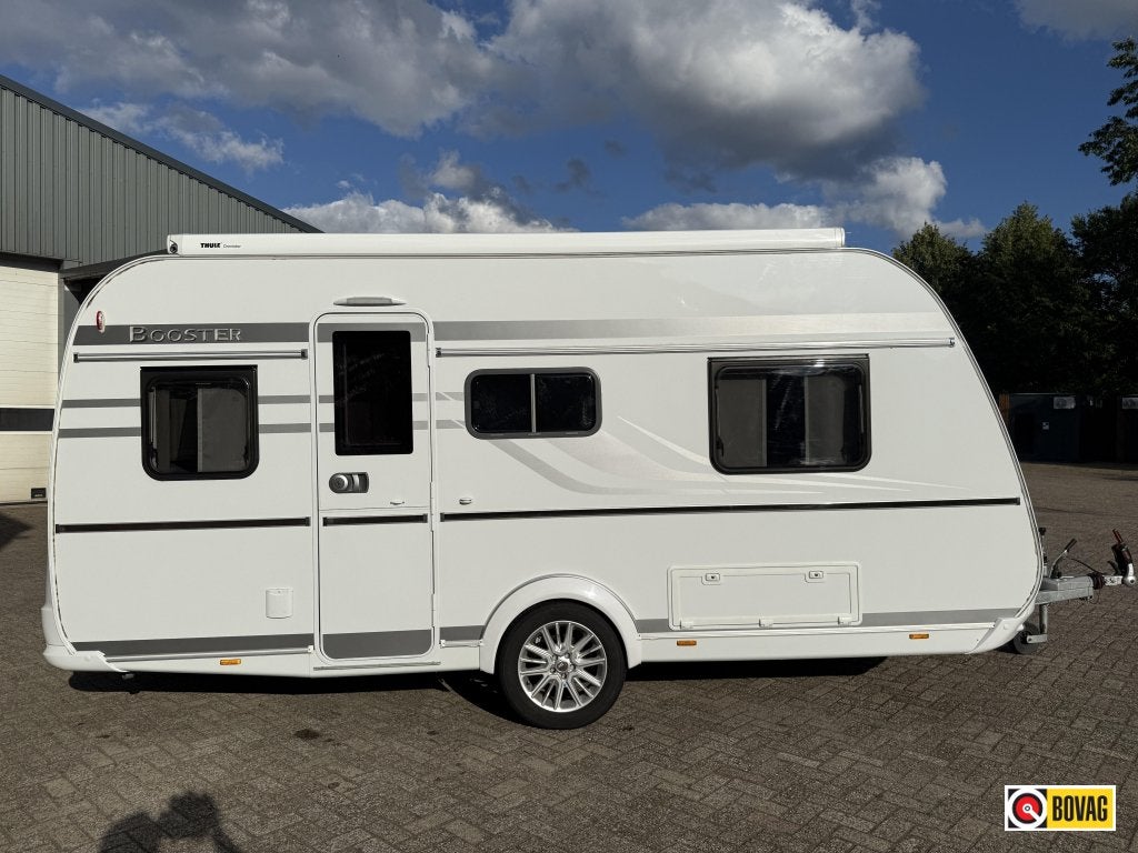 Tabbert Booster 450 TD + AIRCO + LUIFEL, Caravans en Kamperen, Rondzit, Tabbert, Bedrijf, Overige typen