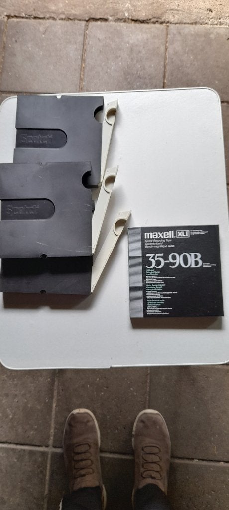 Maxell spoel 18cm en 3 Scotch boxen, Ophalen of Verzenden, Onderdeel