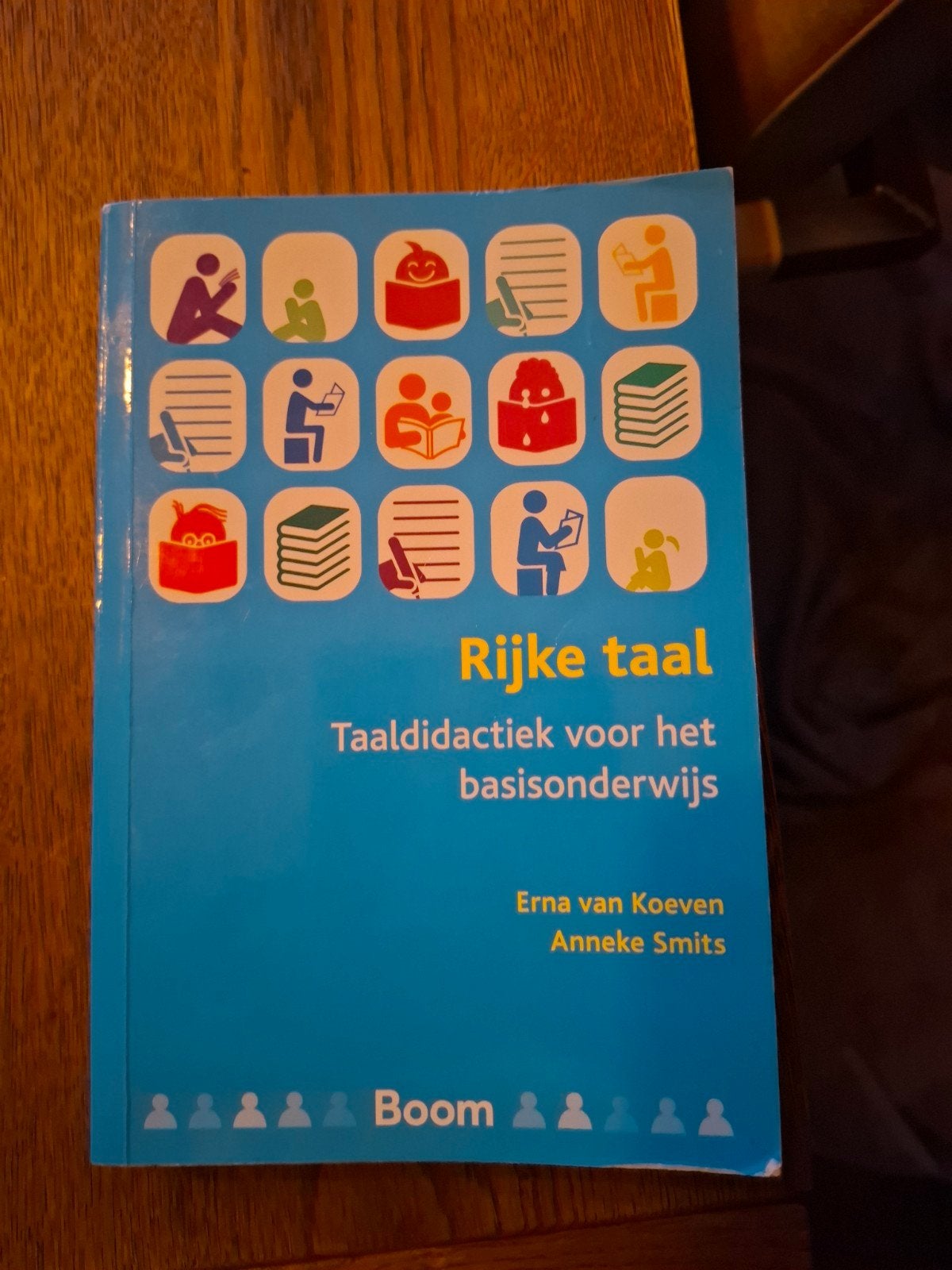 Paboboek Rijke taal: Taaldidactiek voor het basisonderwijs, Zo goed als nieuw, Gamma, Erna van Koeven, Anneke Smits, HBO