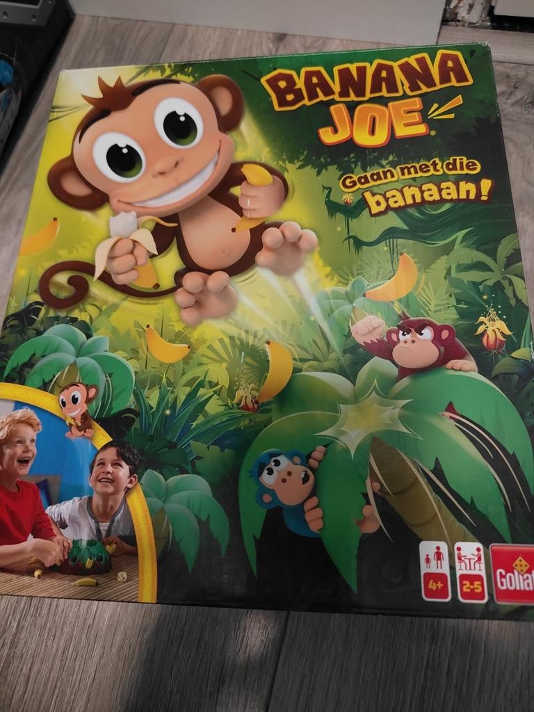Banana Joe Spel - Ga met die banaan!, Hobby en Vrije tijd, Gezelschapsspellen | Bordspellen, Vijf spelers of meer, Ophalen, Gebruikt