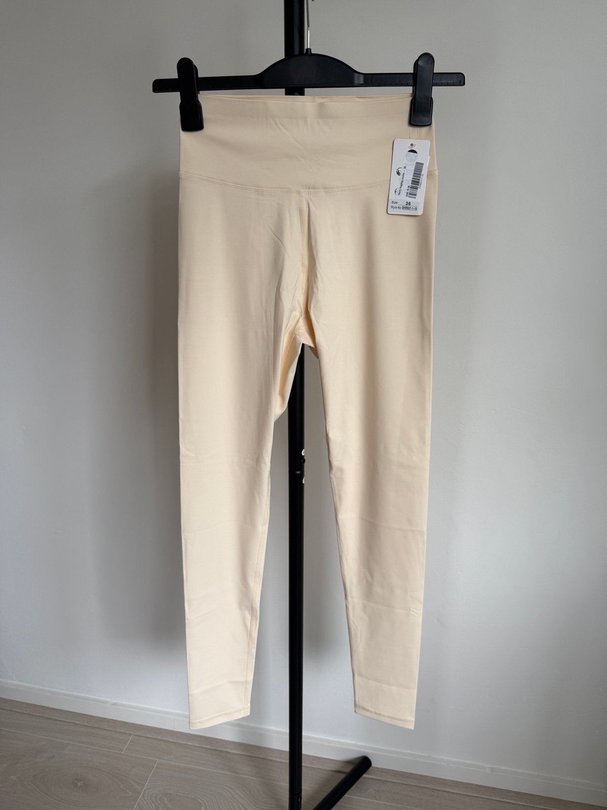 Norfy Legging Crème, Legging, Maat 36/38 (S), Beige, Nieuw